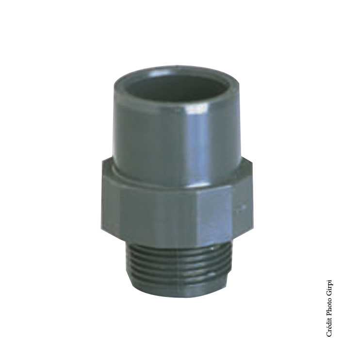 Embout fileté A GIRPI Ø50mm 60x60x9mm